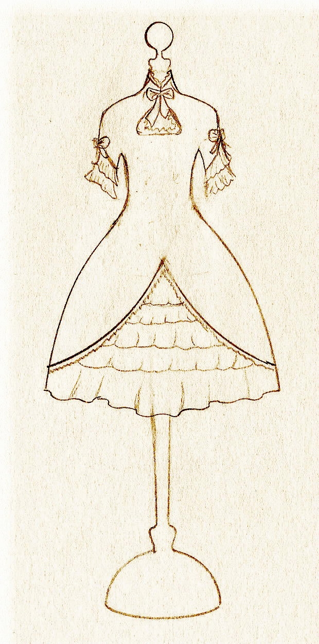 a life consisting of bows and frills