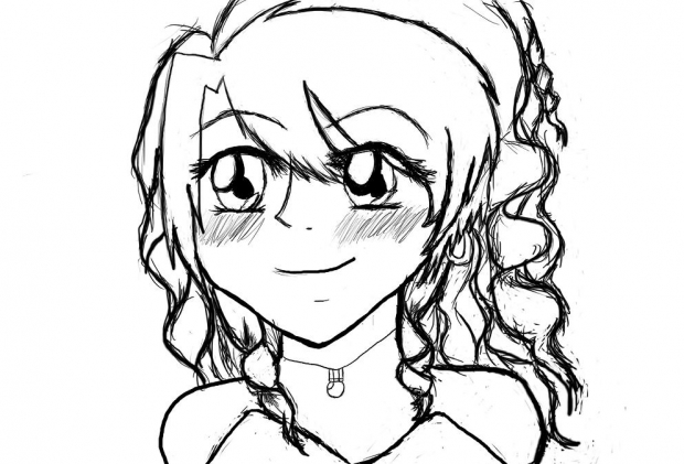 MY FIRST DRAWING WITH MY NEW TABLET!!!