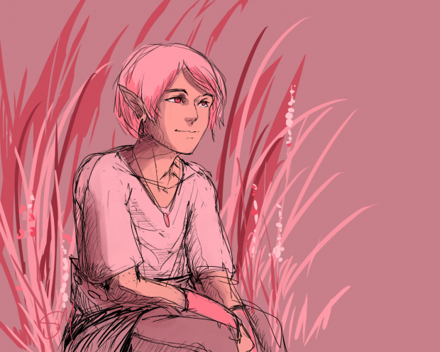 Pink Elf Warm Up